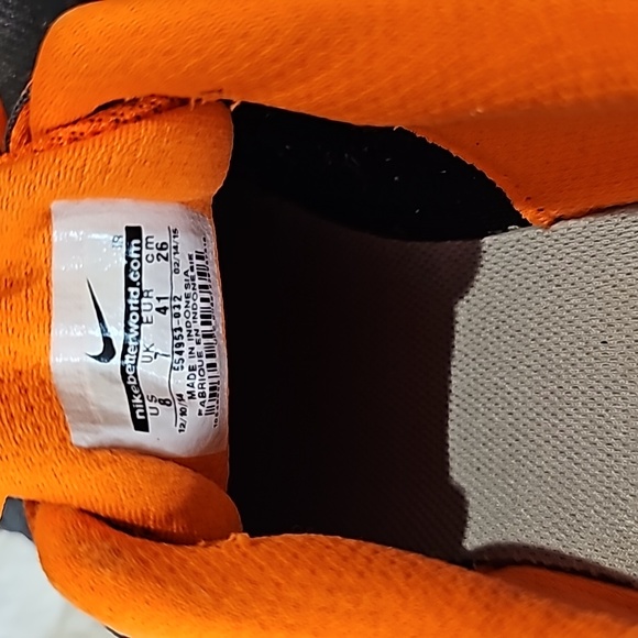 Nike Revolution 2 Gray/Orange running sneakers - Picture 7 of 9